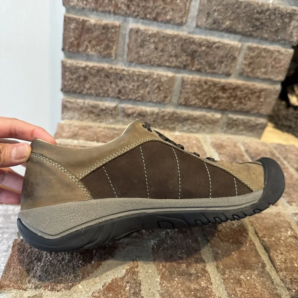 Keen Womens Presidio Sneakers Black Olive/Canton Size 8 #515